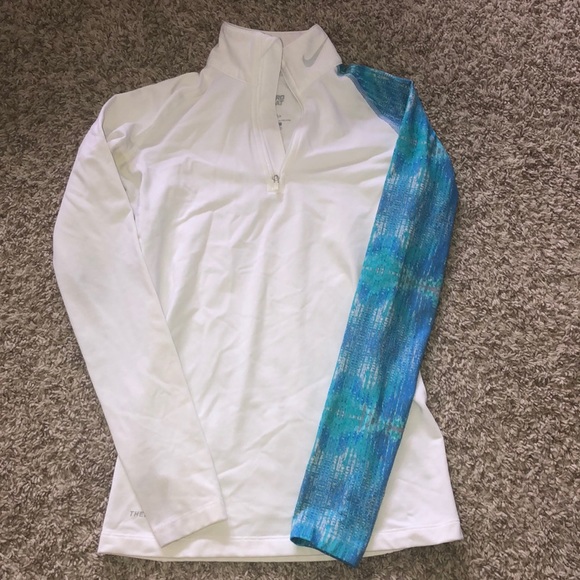 Nike Other - Nike Pro Combat Dri-Fit pullover with thumb holes